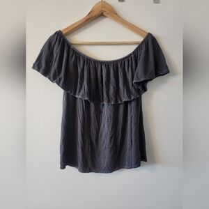 Tiered Off-the-Shoulder top